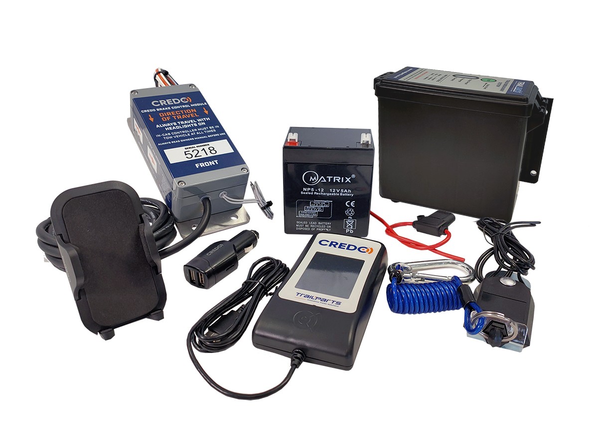 Credo Wireless Elec. Brake Controller Kit 12 24V