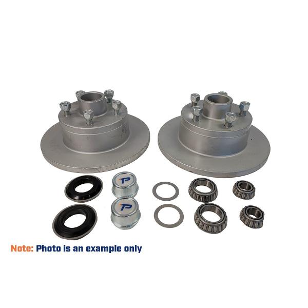 product image for 260mm Disc hub kit 1750kg galv 5 x 4 1/2"