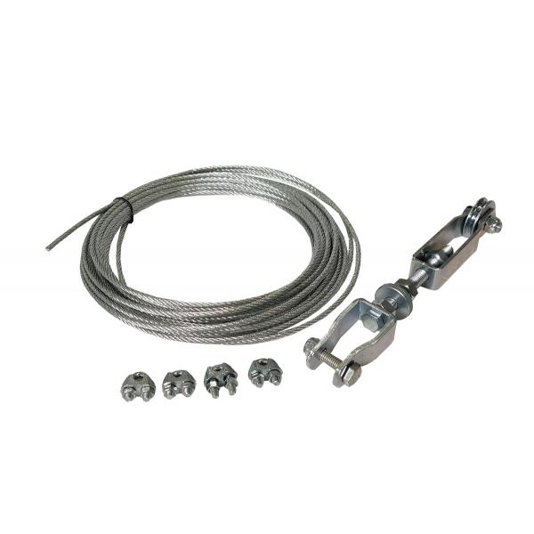 product image for Mechanical cable brake kit complete, 1 axle 10m