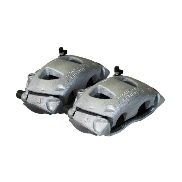 product image for Twin pot hydraulic caliper, dacromet, including pads